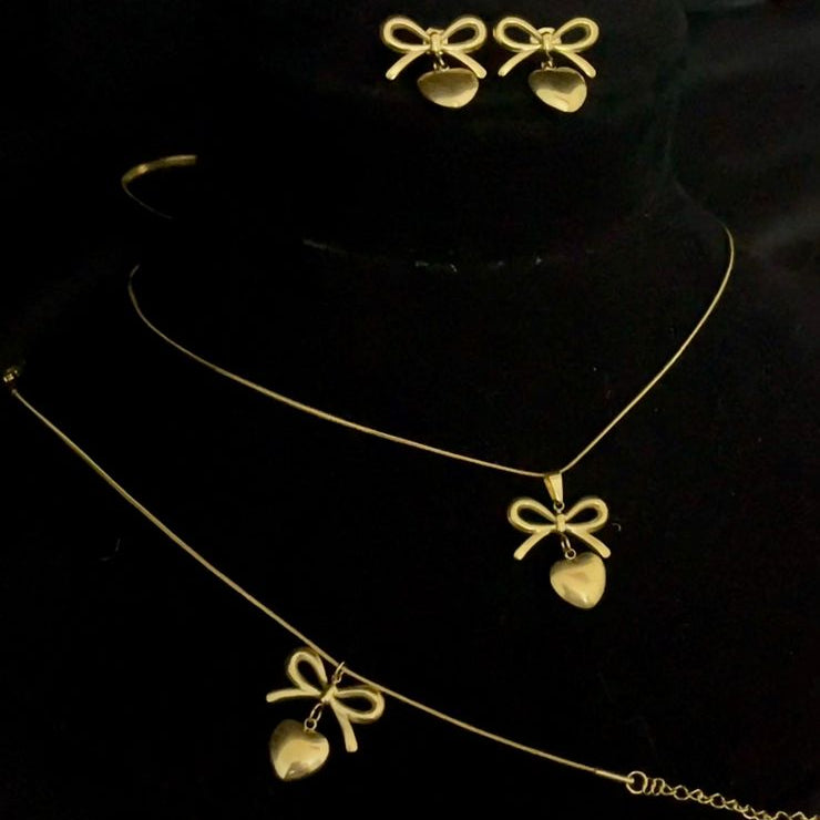 Heart Bow Set